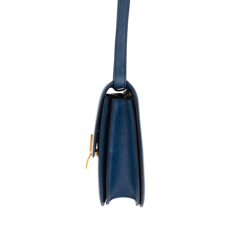 Bolsa-Celine-Classic-Box-Couro-Azul