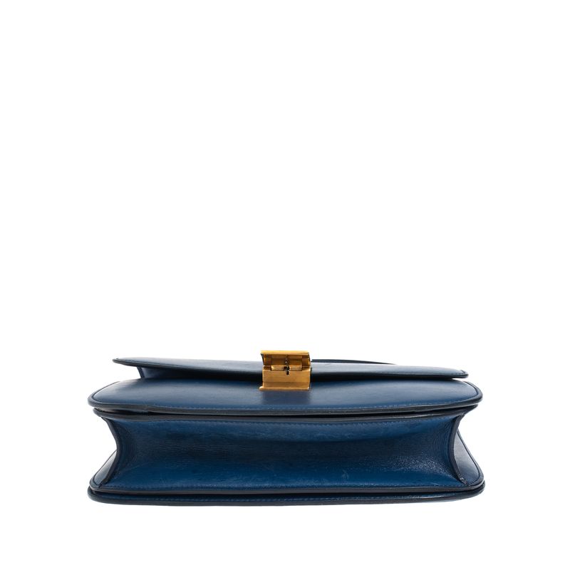 Bolsa-Celine-Classic-Box-Couro-Azul