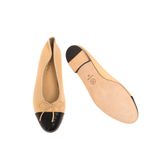 Sapatilha-Chanel-CC-Cap-Bicolor