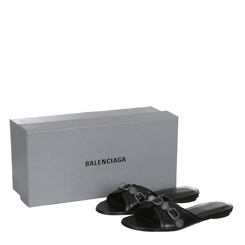 Sandalia-Balenciaga-Rasteira-Cagole-Preta