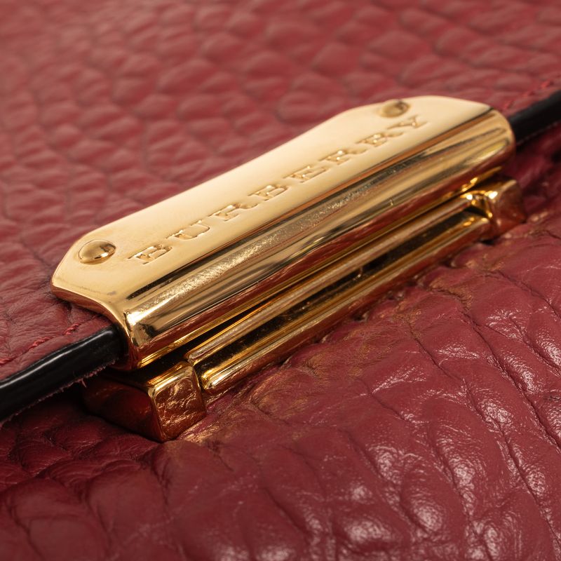 Bolsa-Burberry-Mildenhall-Couro-Vermelha