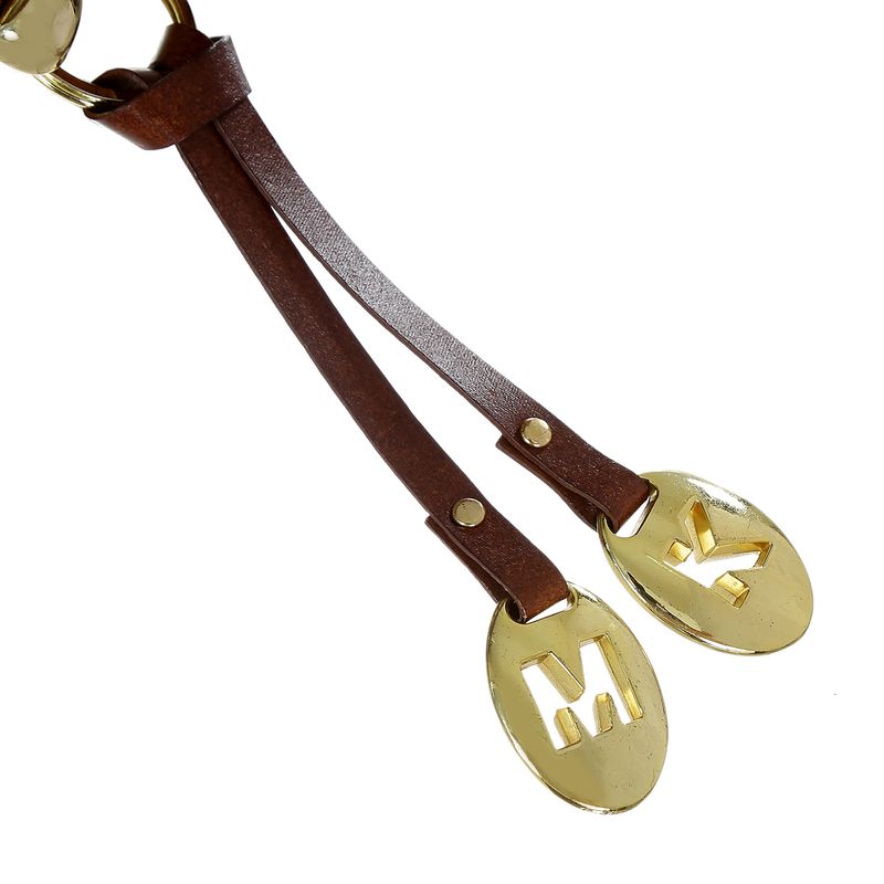 Cinto-Michael-Kors-Trancado-Couro-Marrom-