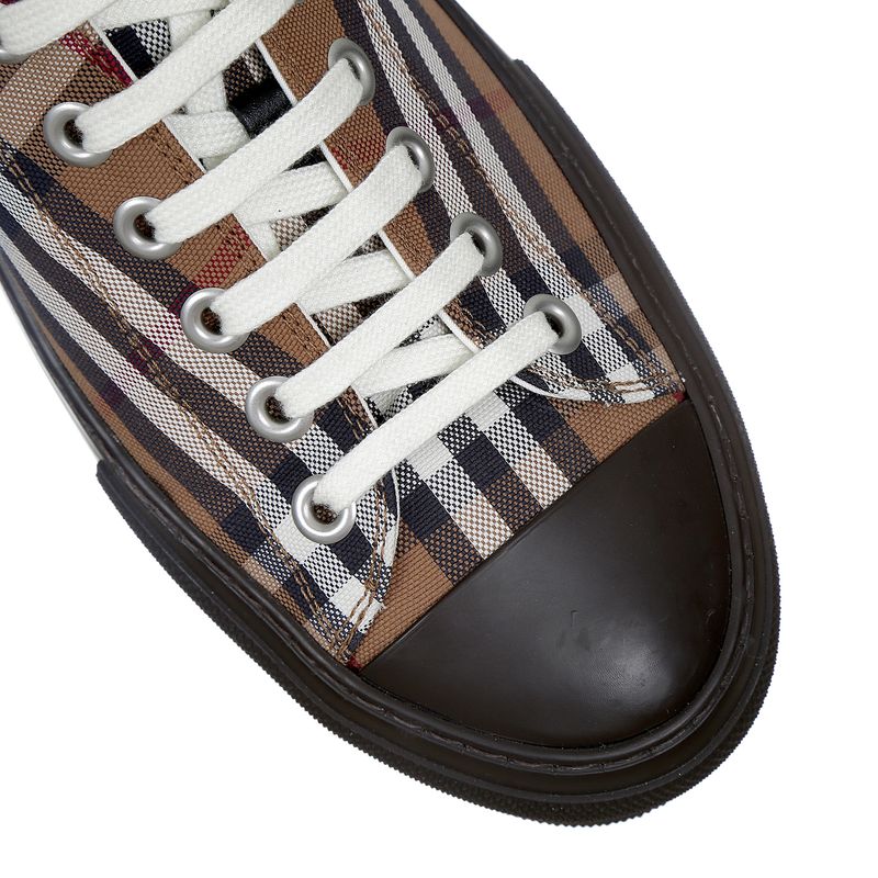 Tenis-Burberry-Housecheck-Marrom