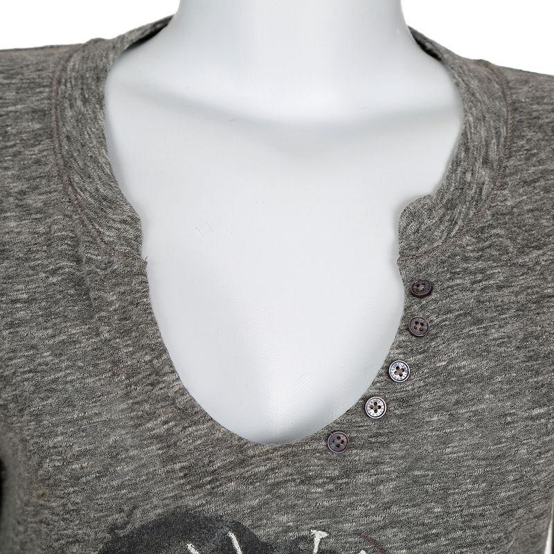 Camiseta-Zadig-and-Voltaire-Estampada-Cinza