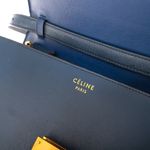 Bolsa-Celine-Classic-Box-Couro-Azul