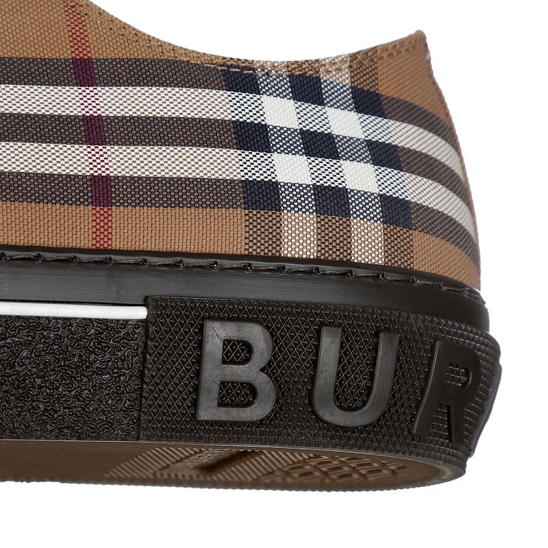 Tenis-Burberry-Housecheck-Marrom