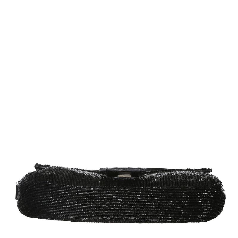 Bolsa-Fendi-Baguette-Bordada-Preta-
