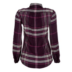 Camisa Burberry Xadrez Roxa