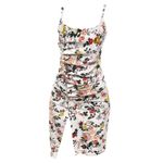 Vestido-Paco-Rabanne-Drapeado-Malha-Estampa-Floral