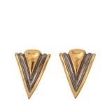 Brinco-de-Pressao-Pierre-Cardin-Vintage-Triangulo