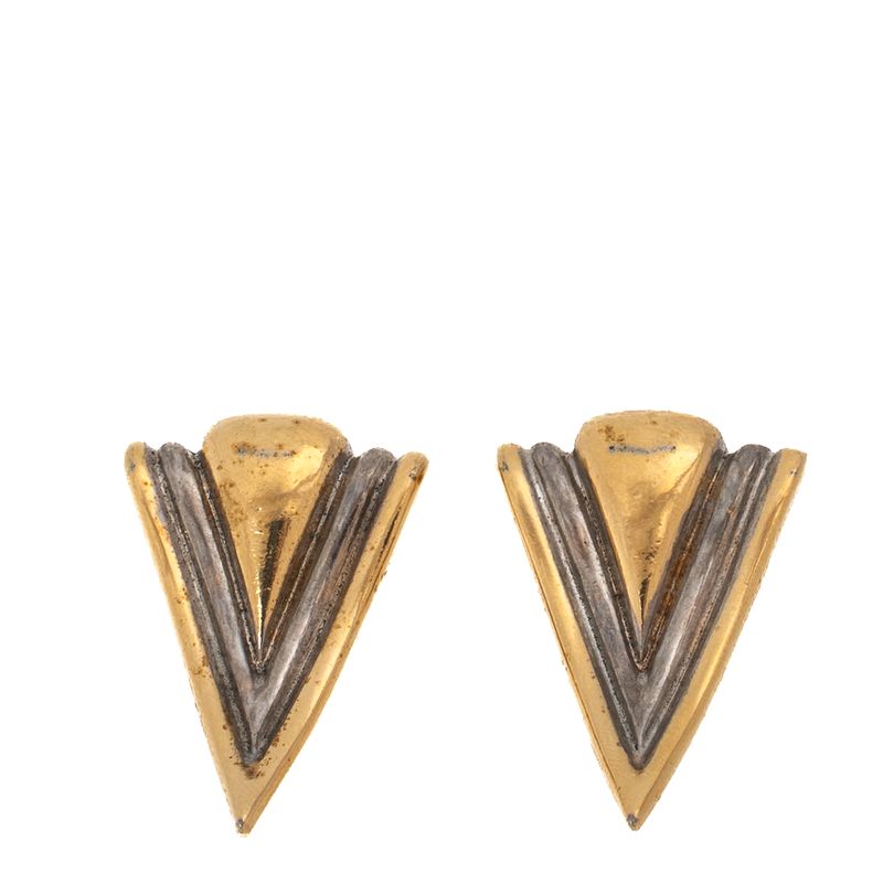 Brinco-de-Pressao-Pierre-Cardin-Vintage-Triangulo