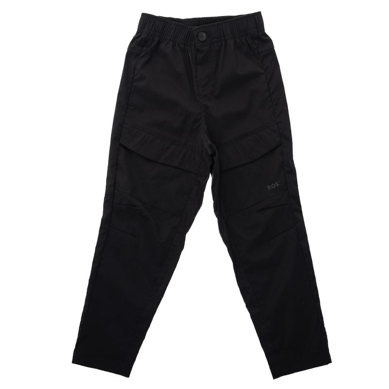 Calca-Hugo-Boss-Infantil-Nylon-Preta