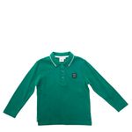 Blusa-Polo-Hugo-Boss-Infantil-Manga-Longa-Verde