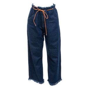 Calça BDLN Jeans Amarração Azul