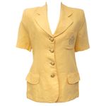 Blazer-Vintage-Linho-Amarelo-Botoes-Brasao