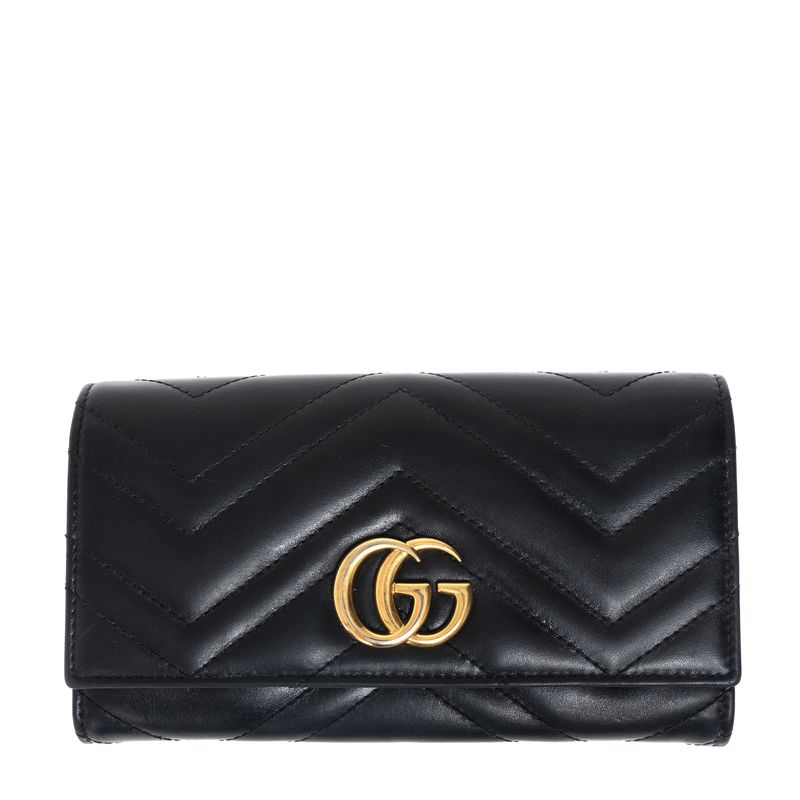 Carteira-Gucci-GG-Marmont-Preta