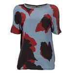 Camiseta-Gucci-Estampa-Floral-Laranja