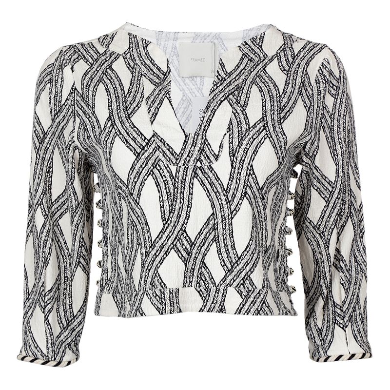 Blusa-Framed-Estampada-Preta-e-Branca-