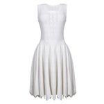 Vestido-Alaia-Texturizado-Branco-