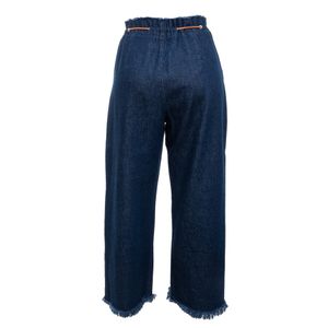 Calça BDLN Jeans Amarração Azul