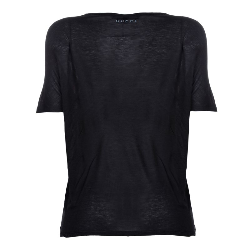 Camiseta-Gucci-Estampa-Floral-Laranja