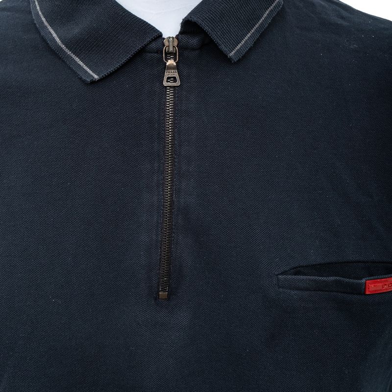 Blusa-Polo-Prada-Ziper-Marinho