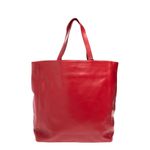 Bolsa-Saint-Laurent-Bold-Shopping-Couro-Vermelha