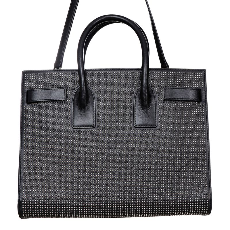 Bolsa-Saint-Laurent-Sac-du-Jour-Tachas-Preta-