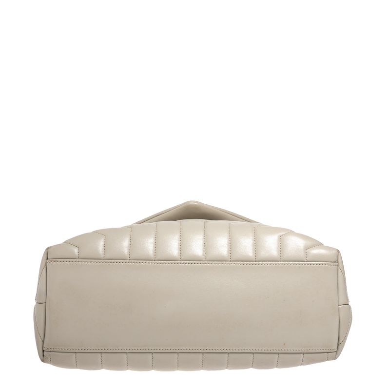 Bolsa-Saint-Laurent-Loulou-Media-Creme