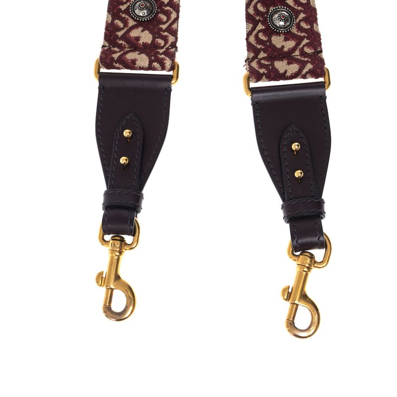 Alca-Christian-Dior-Aplicacoes-Vermelha