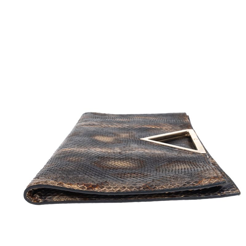 Bolsa-Clutch-Valentino-Garavani-Couro-Exotico