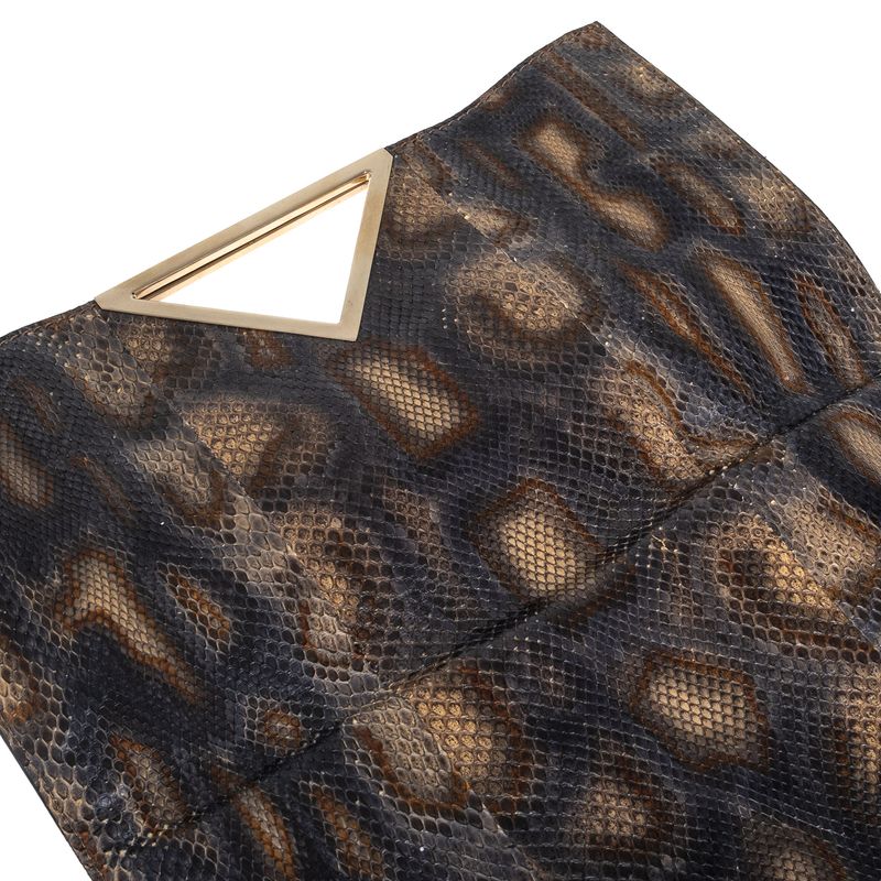 Bolsa-Clutch-Valentino-Garavani-Couro-Exotico