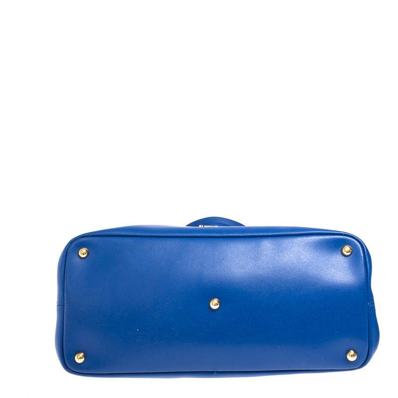 Bolsa-Longchamp-Honore-Couro-Azul