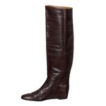 Bota-Lanvin-Couro-Marrom