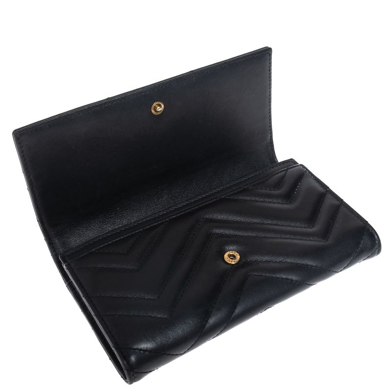 Carteira-Gucci-GG-Marmont-Preta