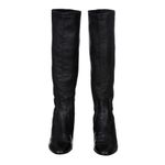 Bota-Salvatore-Ferragamo-Anabela-Couro-Preto-