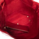 Bolsa-Saint-Laurent-Bold-Shopping-Couro-Vermelha