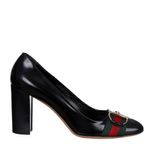 Sapato-Gucci-Couro-Preto-e-Faixa-Web-