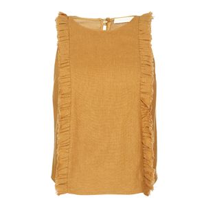 Blusa Cris Barros Mostarda