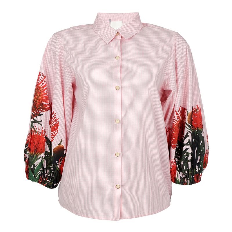 Camisa-Paula-Raia-Xadrez-Rosa