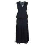 Vestido-Mixed-Plissado-Azul-Marinho