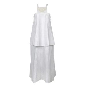 Vestido Adriana Degreas Textura Branco