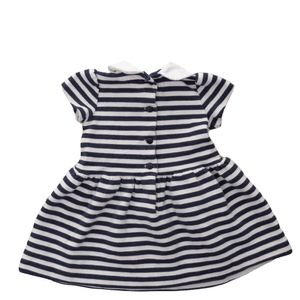 Vestido Polo Ralph Lauren Infantil Marinho e Branco