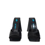 Sandalia-The-Attico-Mule-Devon-Couro-Texturizado-Preta