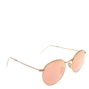Óculos Ray Ban Round Espelhado Rosa