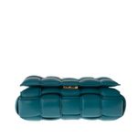 Bolsa-Bottega-Veneta-Padded-Cassette-Verde-Petroleo