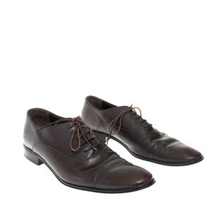Sapato Social Salvatore Ferragamo Couro Marrom