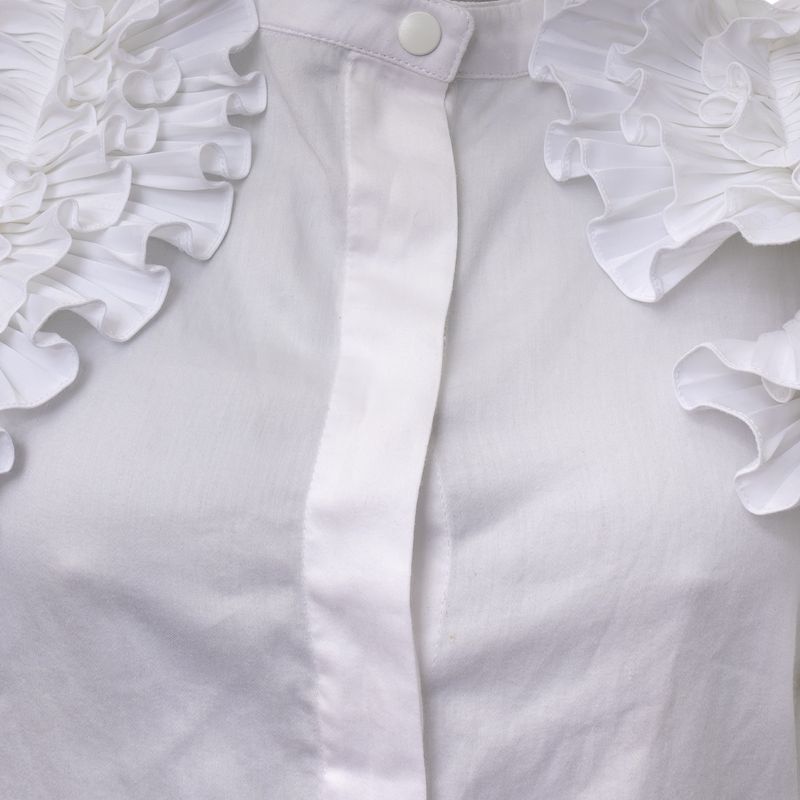 Camisa-Gloria-Coelho-Babados-Branca