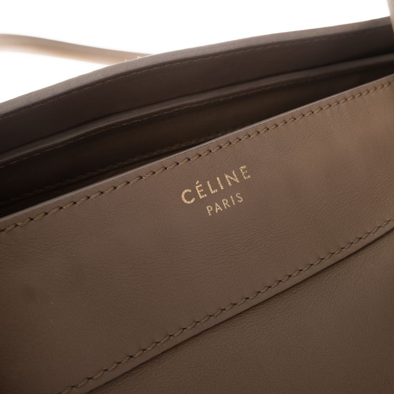 Bolsa-Celine-Luggage-Couro-Bege