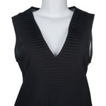 Vestido-Mixed-Plissado-Azul-Marinho